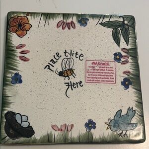 Blue Sky Clayworks Ceramic Trivet